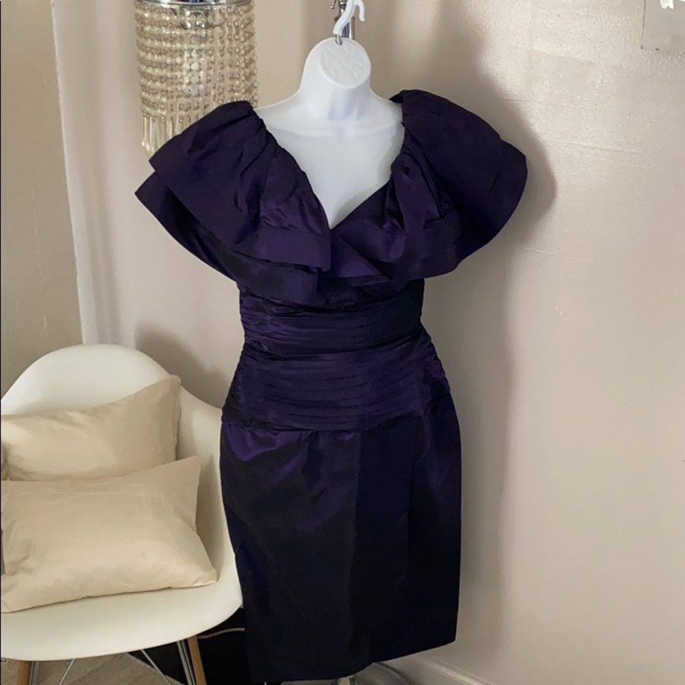 Vintage Tadoshi evening dress Sz 10.